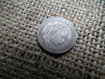 Ezüst 20 krajcár 1869 KB , MKVP 