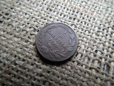 Mária Terézia 1/2 Krajcár 1780 W