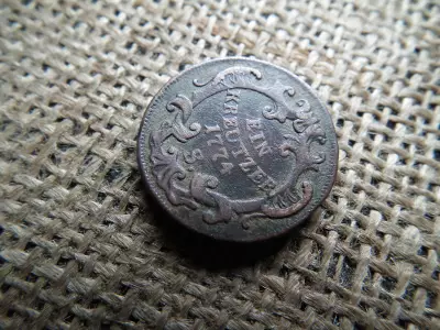 József , 1 krajcár 1774 S ! kreuzer 