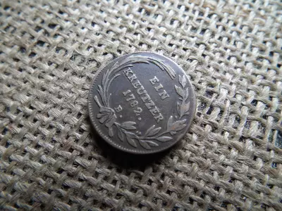 József , 1 krajcár 1782 B  ! kreuzer 