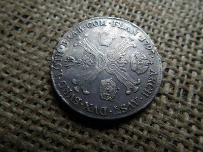 Ferenc , ezüst 1/2 tallér 1797 E , thaler 