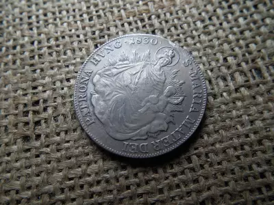 Ferenc , ezüst 1/2 tallér 1830 A  , thaler 