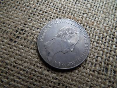 Ferenc , ezüst 1/2 tallér 1830 A  , thaler 
