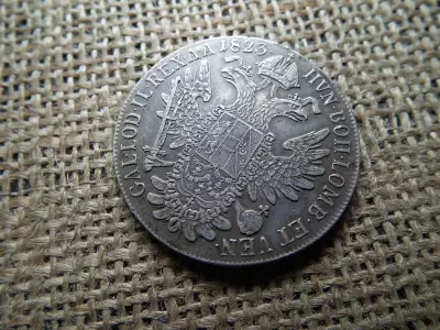Ferenc , ezüst 1 tallér 1823 C  , thaler 