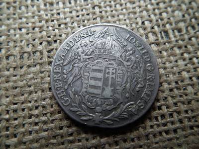 József , ezüst 1/2  tallér 1782 B , thaler 