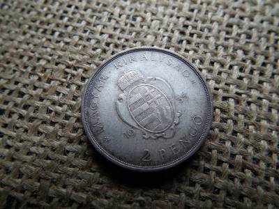 Pázmány , ezüst 2 pengő 1935 
