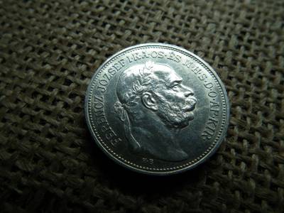 Ezüst 2 korona 1913 KB , nagyon szép 