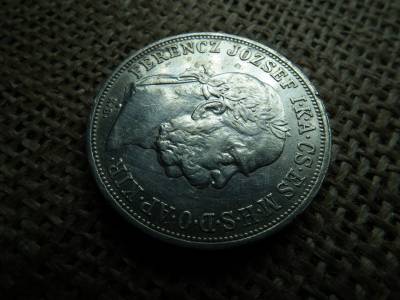 Ezüst 5 korona 1907 KB 