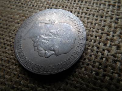 Ezüst 5 corona 1907 , korona 
