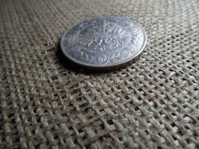 Ezüst 5 corona 1909 , korona , schwartz fej 