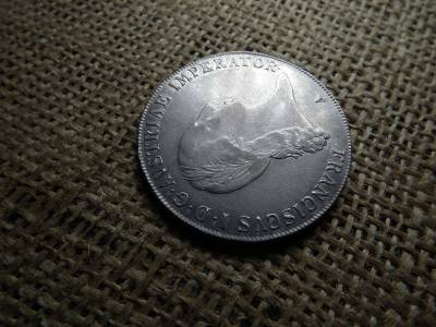 Ferenc , ezüst 1 tallér 1824 A , thaler  , nagyon szép 