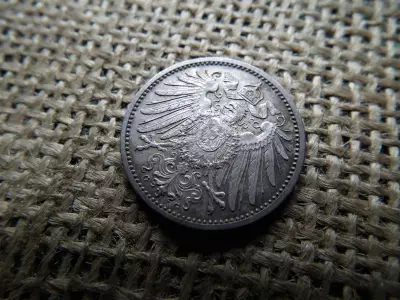 Birodalmi ezüst  1 márka 1914 G