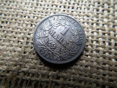 Birodalmi ezüst  1 márka 1914 G
