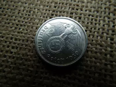 Birodalmi ezüst 2 márka 1939 E , ritka !  reichsmark