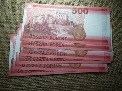 500 forint 2018 EG , UNC ár/db , több darab esetén sorszámkövető 