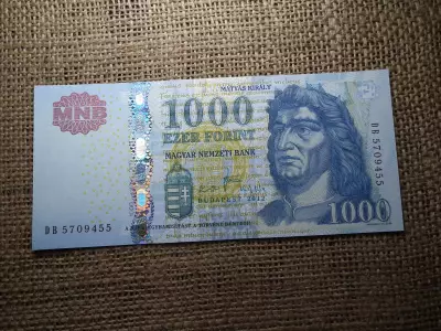 1000 forint 2012 DB , UNC