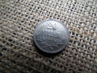20 fillér 1918 KB 