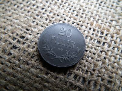20 fillér 1918 KB 