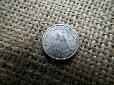 Kuba , ezüst 10 centavos 1952