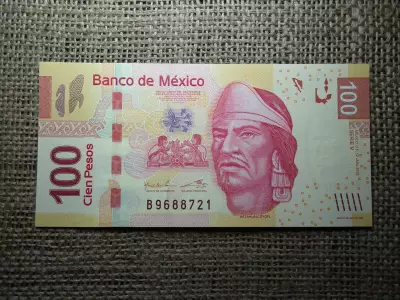 Mexikó , 100 pesos 2012 UNC , V , B1 