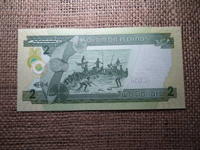 Salamon Szigetek 2 dollars 2006 - 2008 UNC , B1
