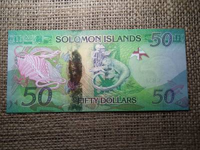 Salamon Szigetek 50 dollars 2013 UNC , B1