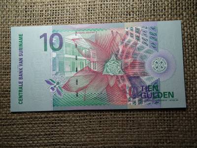 Suriname 10 gulden 2000 UNC , B1
