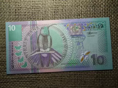 Suriname 10 gulden 2000 UNC , B1