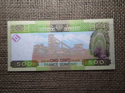 Guinea 500 francs 2012 UNC , B1