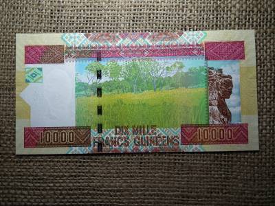 Guinea 10000 francs 2012 UNC , B1