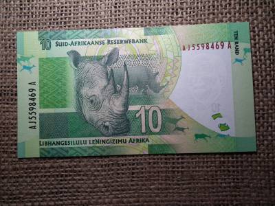 Dél Afrika 10 rand 2012 UNC , B1