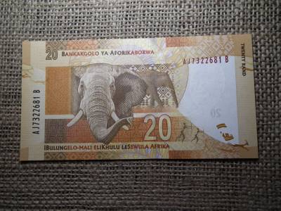 Dél Afrika 20 rand 2012 UNC , B1