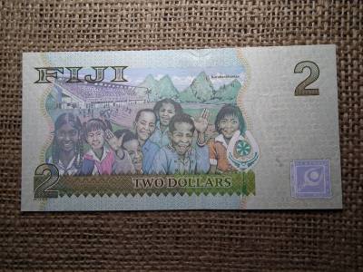 Fiji 2 dollars 2011 , dollár , UNC , B1