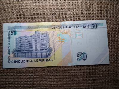Honduras 50 lempiras 2008 UNC , B1