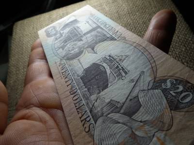 Guyana 20 dollars 1988 - 1996 , dollár , VF , B1