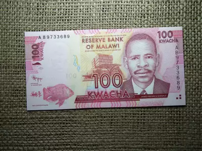Malawi 100 kwacha 2012 UNC , B1