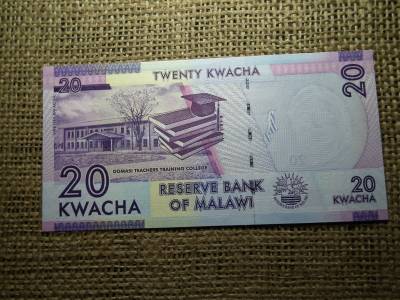 Malawi 20 kwacha 2012 UNC , B1