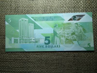 Trinidad és Tobago 5 dollars 2020 UNC , B1