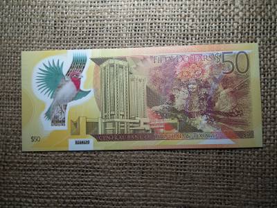 Trinidad és Tobago 50 dollars 2014 UNC , B1