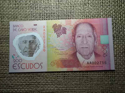 Cabo Verde 200 escudos 2014 UNC , B1
