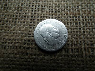 Ezüst 1 korona 1898 , corona , ritkább 