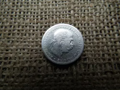 Ezüst 1 korona 1902 , corona , ritkább 