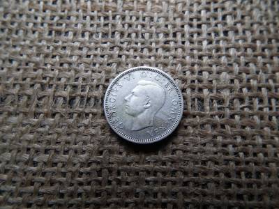 Ezüst 6 pence 1942 