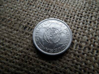 Mozambik 5 escudos 1973 , verdefényes 