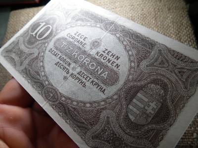 10 korona 1920 , nagyon szép 
