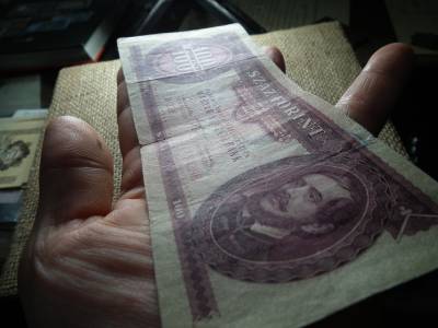 100 forint 1947 , ritka , Kossuth címer 