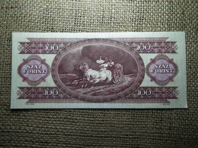 100 forint 1993 hajtatlan 