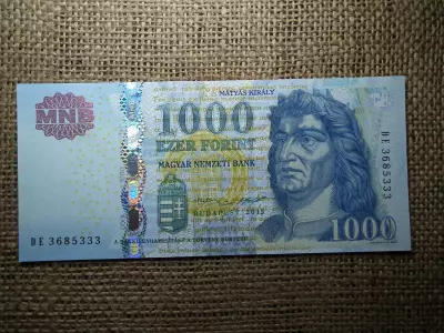 1000 forint 2015 DE , UNC 