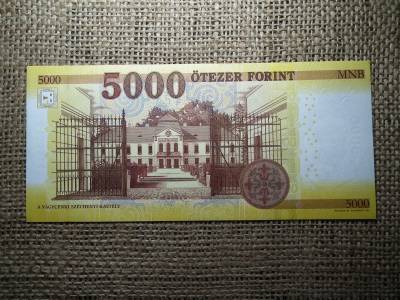 5000 forint 2016 BB  , UNC 