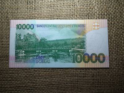 S . Tomé 10000 francs 2004 UNC , C1